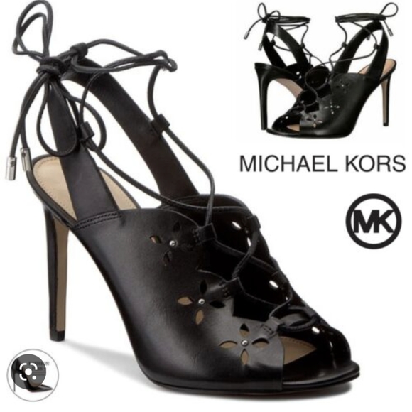 NWT Michael kors Thalia leather heels - Picture 16 of 16